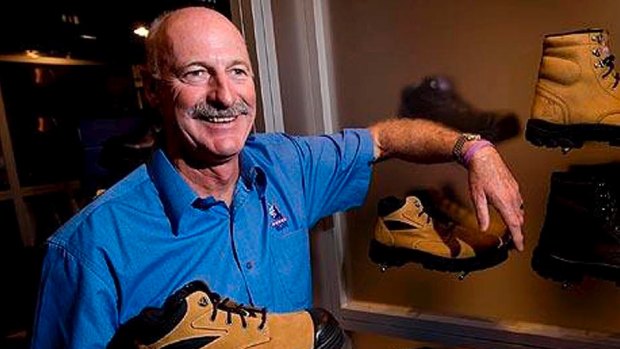 Mentor: Dennis Lillee has been working with young bowler Pat Cummins.