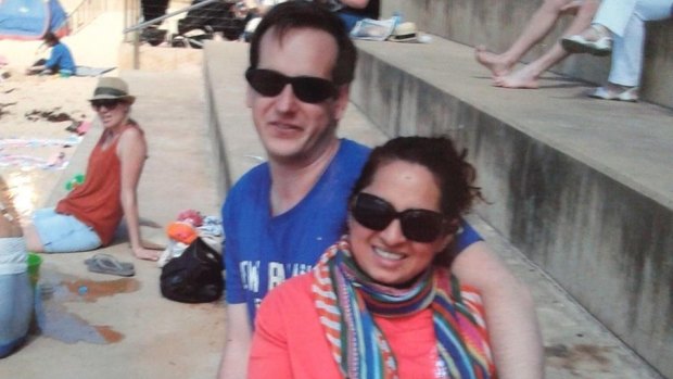 Killed in crash in 2015: Darren Milne and his wife Susana Estevez-Castillo.  