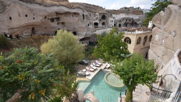 SunFeb17Ten - Traveller 10 Best cave hotels - Michael Gebicki
GAMIRASU CAVE HOTEL, AYVALI, TURKEY
Image supplied