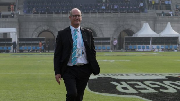 David Koch has renewed hostilities with the Gold Coast over the China game. 