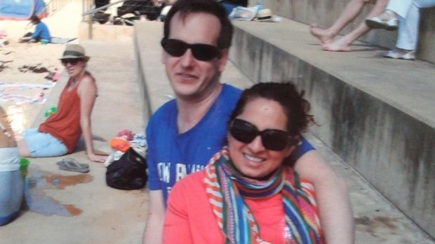 Killed in crash in 2015: Darren Milne and his wife Susana Estevez-Castillo.  