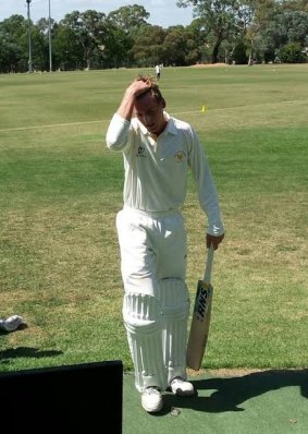 Ben Taylor walks off after his maiden century saves North Canberra-Gungahlin.