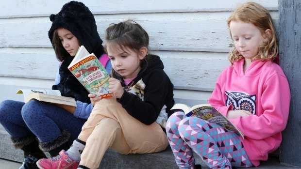 Young readers at last year's Sydney Writers' Festival.
