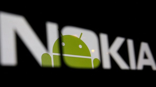 Dwindling market share: Nokia released smartphones powered by Google's Android.