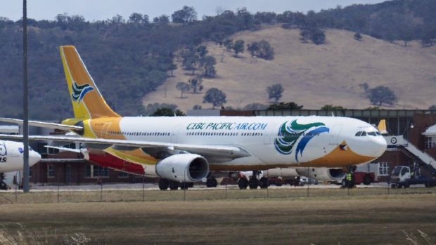 A Cebu Pacific A330 from Manila to Sydney was diverted to Canberra on Wednesday afternoon.