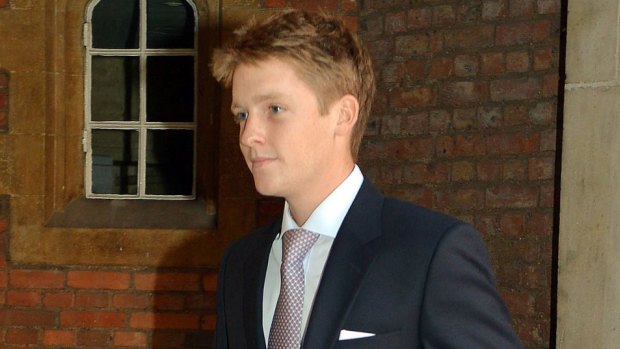 The 25-year-old Hugh Richard Louis Grosvenor, 7th Duke of Westminster.
