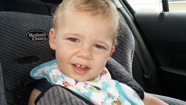 Ripley 15-month-old Braxton James Nowlan was run over in a driveway.
