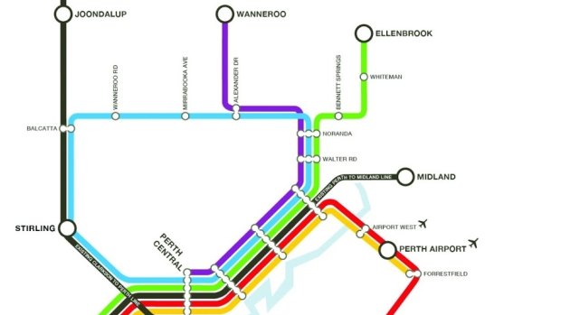 Labor's plan for Metronet, which it promises to build.