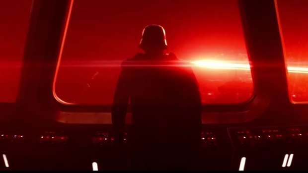 New champion of the dark side, Kylo Ren.