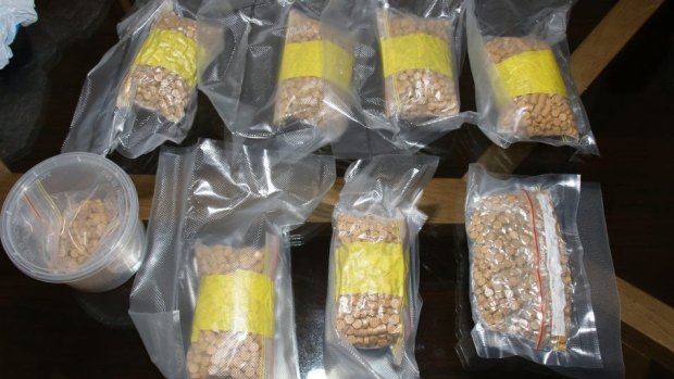 Two kilograms of MDMA pills were also found.