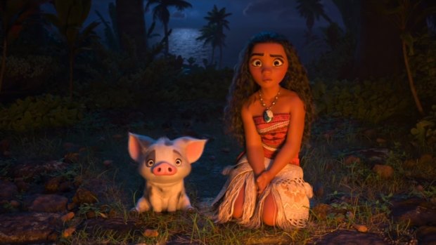 Moana, who has special abilities, will have a sidekick pig called Pua, which means "flower" in Hawaiian.