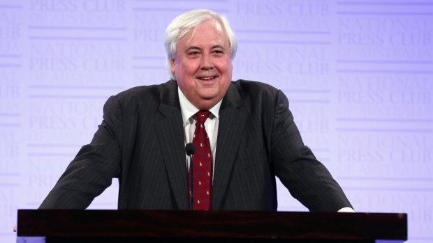 Clive Palmer is a fact of life for the next two years.