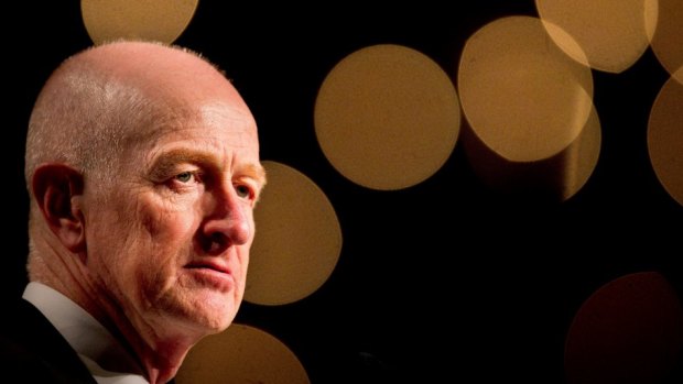 Jawboning: RBA governor Glenn Stevens has said the RBA will give plenty of warning if it decides on a different course for interest rates. 