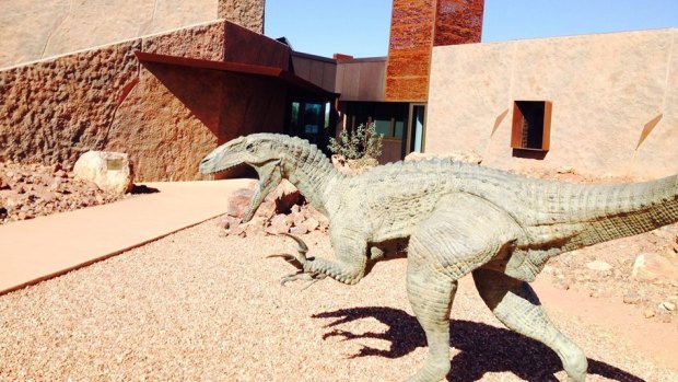The Australian Age of Dinosaurs Museum, outside Winton, draws volunteers from all over the world.