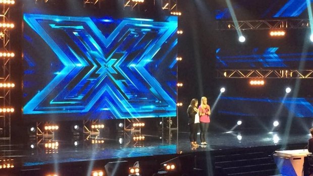 Mother and daughter Bianca and Johanna Vitalone auditioning where they received a standing ovation.