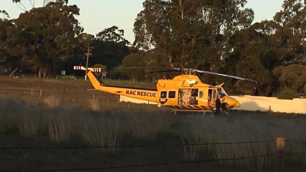 Two people were killed and three injured in a car crash at Wave Rock on Friday. Two of the injured were airlifted to Perth for hospital treatment.