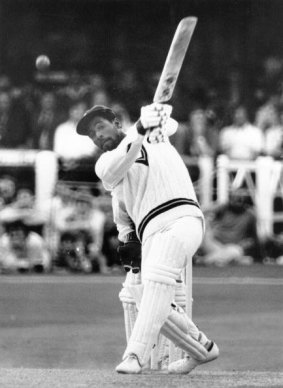 Those were the days: West Indies great Viv Richards at Trent Bridge in 1976.