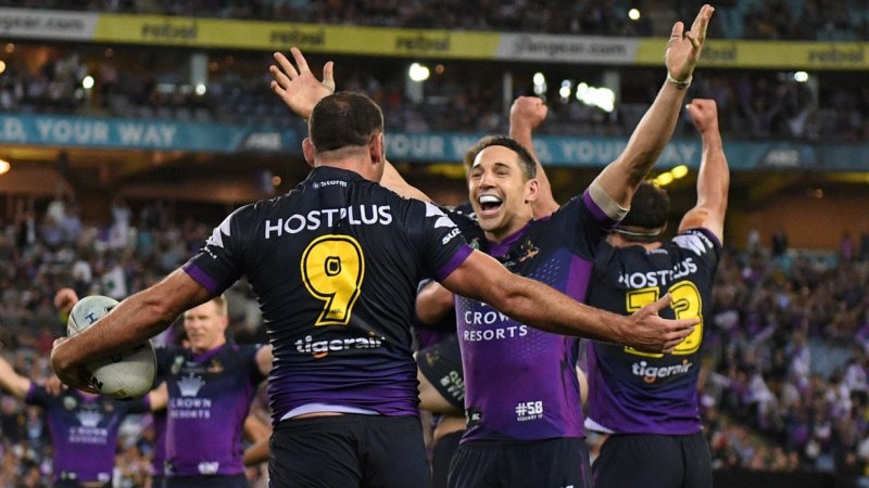 Big Three Of Billy Slater Cameron Smith And Cooper Cronk Orchestrate Win