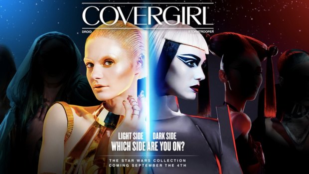 Covergirl will launch a <i>Star Wars</i>-inspired cosmetics line.