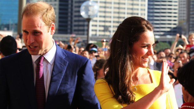 The Duke and Duchess of Cambridge in Sydney.