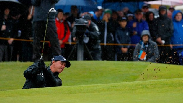 History awaits: Mickelson will be the oldest winner in British Open history.