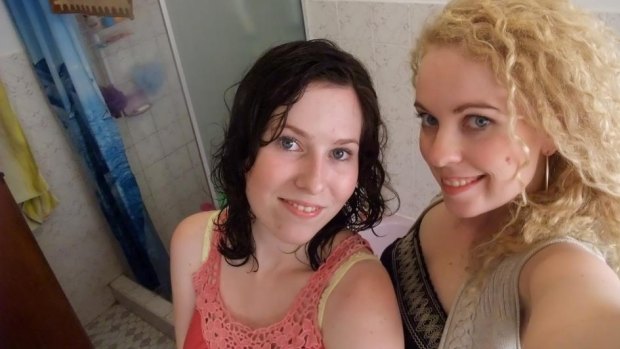 Heather Croxon, right, pictured with her sister Amanda.