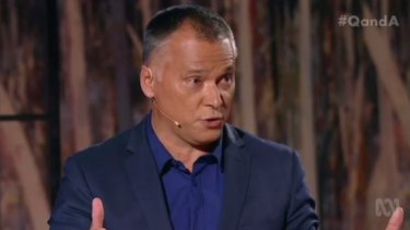 On Monday night's Q&A, broadcaster Stan Grant said the political mechanisms need to come before reconciliation. 