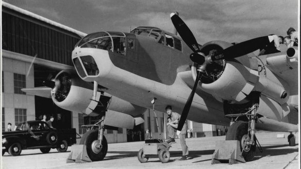 Bristol Bombers were built in Australia from 1941.