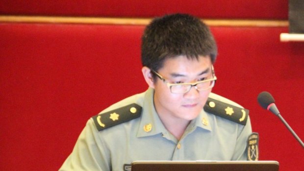 Liu Xinwang, a PLA officer and computer science expert who visited ANU for a year.