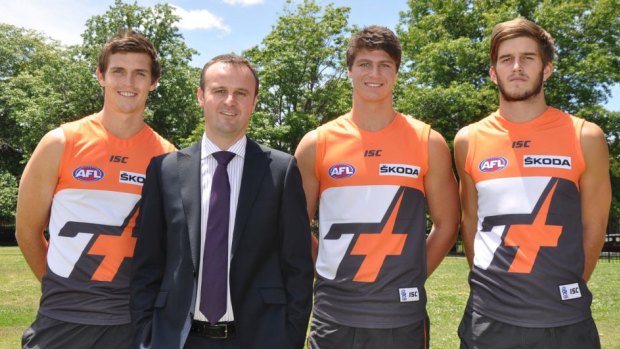 The GWS Giants say they want to stay in Canberra beyond the 10-year deal with the ACT government.
