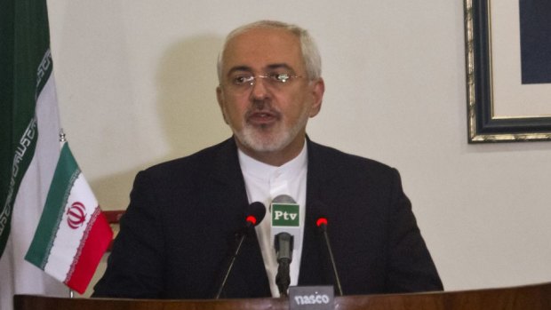 Visiting "No desire" to escalate tensions further: Mohammad Javad Zarif.