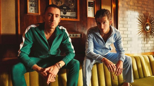 The Last Shadow Puppets are Miles Kane (left) and Alex Turner.