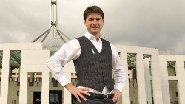 Steven Bailey will lead the Australian Sex Party to the ACT 2016 election. 