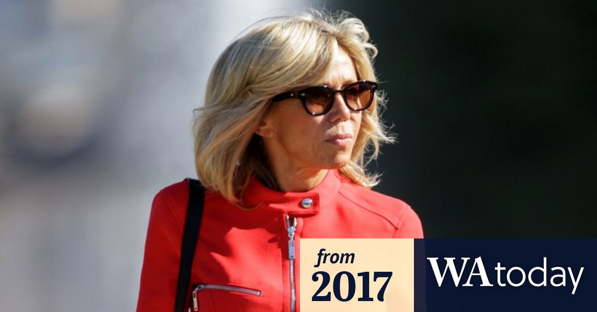 French president Emmanuel Macron's wife Brigitte: the ...