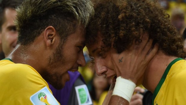 David Luiz has replaced Neymar as the Brazilian face of the World Cup.
