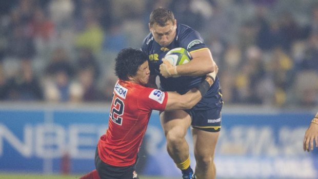Ruan Smith was part of the Brumbies team that travelled to Perth three years ago for the final round of the Super Rugby season to face the Force.