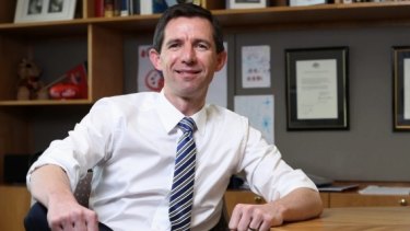 Education Minister Simon Birmingham warns that higher education costs have grown dramatically over recent years.