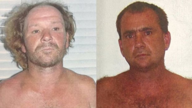 Adrian Attwater, left, and Paul Maris have been charged over Lynette Daley's death.