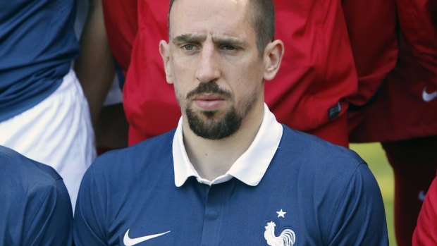 Franck Ribery withdrew from France's squad last week.