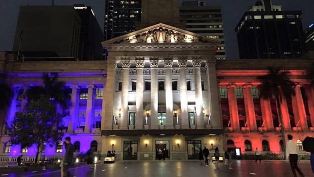 Brisbane will again show solidarity with France by lighting up City Hall in the wake of the Nice attack.