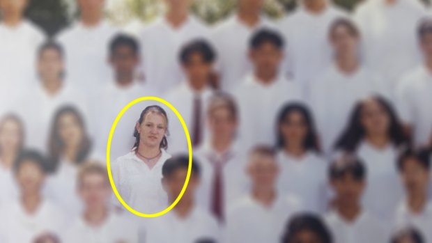 In this class photo, Tara Nettleton is circled in the second row from the bottom.