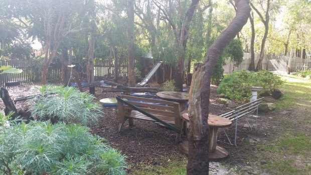 Playground at Perth Waldorf School in the southern suburb of Bibra Lake.