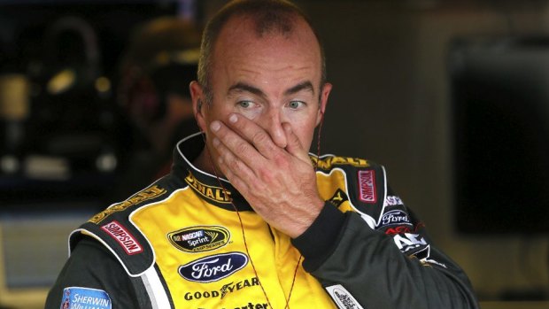 Marcos Ambrose: "I got myself in a bad situation, didn't I?" 