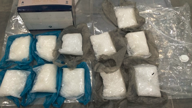Drugs seized during a police sting operation in Perth and Sydney.