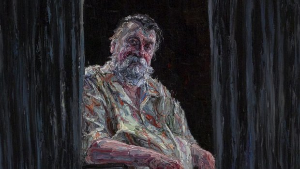 Archibald Prize 2017 finalist Jun Chen 'Ray Hughes' Oil on canvas