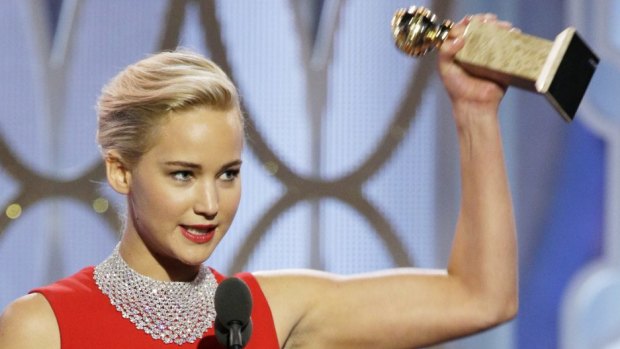 Swag bag! A Golden Globe is not the only prize Jennifer Lawrence would have gone home with on Sunday night.