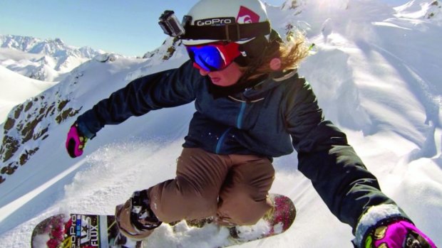 GoPro cameras are popular but sales are falling. 