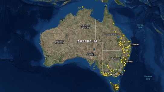 A new interactive online map of Aboriginal massacres has been created. It is available at https://c21ch.newcastle.edu.au