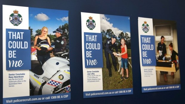 The Queensland Police Service encourages women to work in policing.