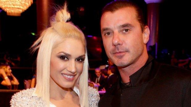 In happier times: Gwen Stefani and Gavin Rossdale before they split in December 2014.